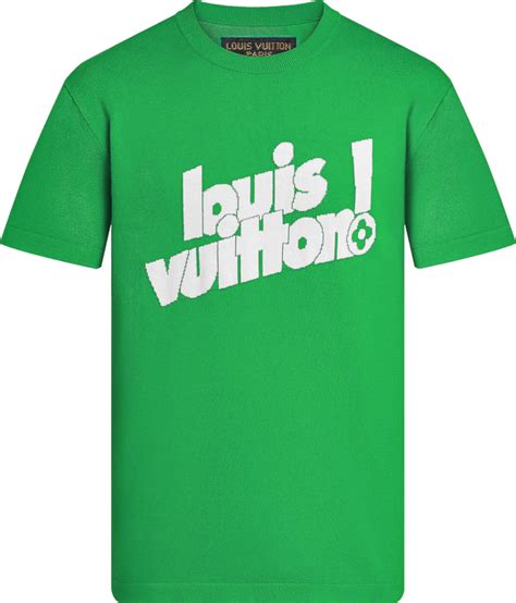 louis vuitton green tshirt